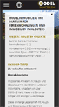 Mobile Screenshot of hodel-immo.ch
